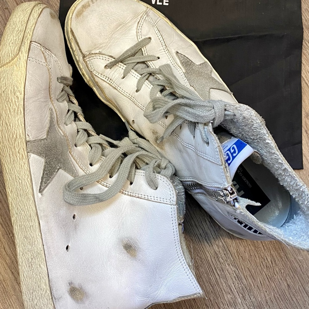 Golden goose high top sneakers